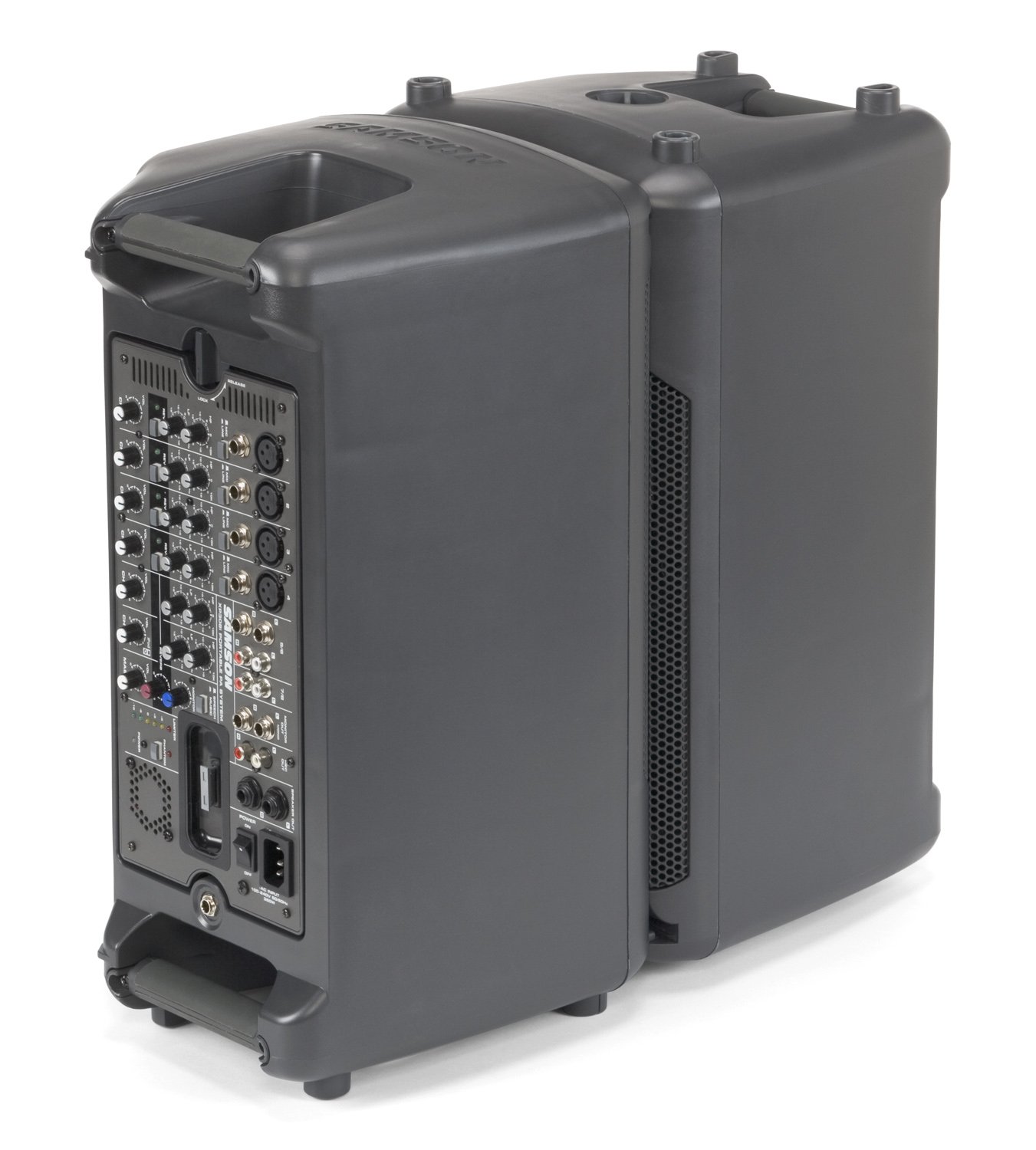 SAMSON XP308i ポータブルPAシステム Samson XP308i Portable 8 Channel PA System, 300 Watts : Amazon.in